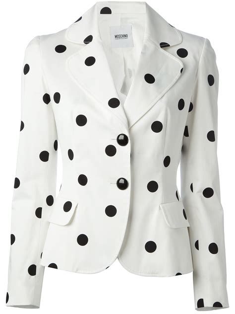 moschino white suit